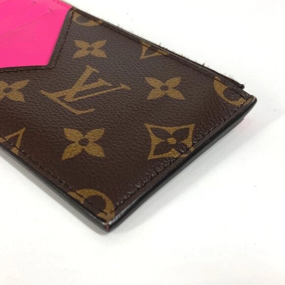 LOUIS VUITTON M82912 Monogram Coin card holder Compact Wallet Card Case purse - Picture 16 of 16